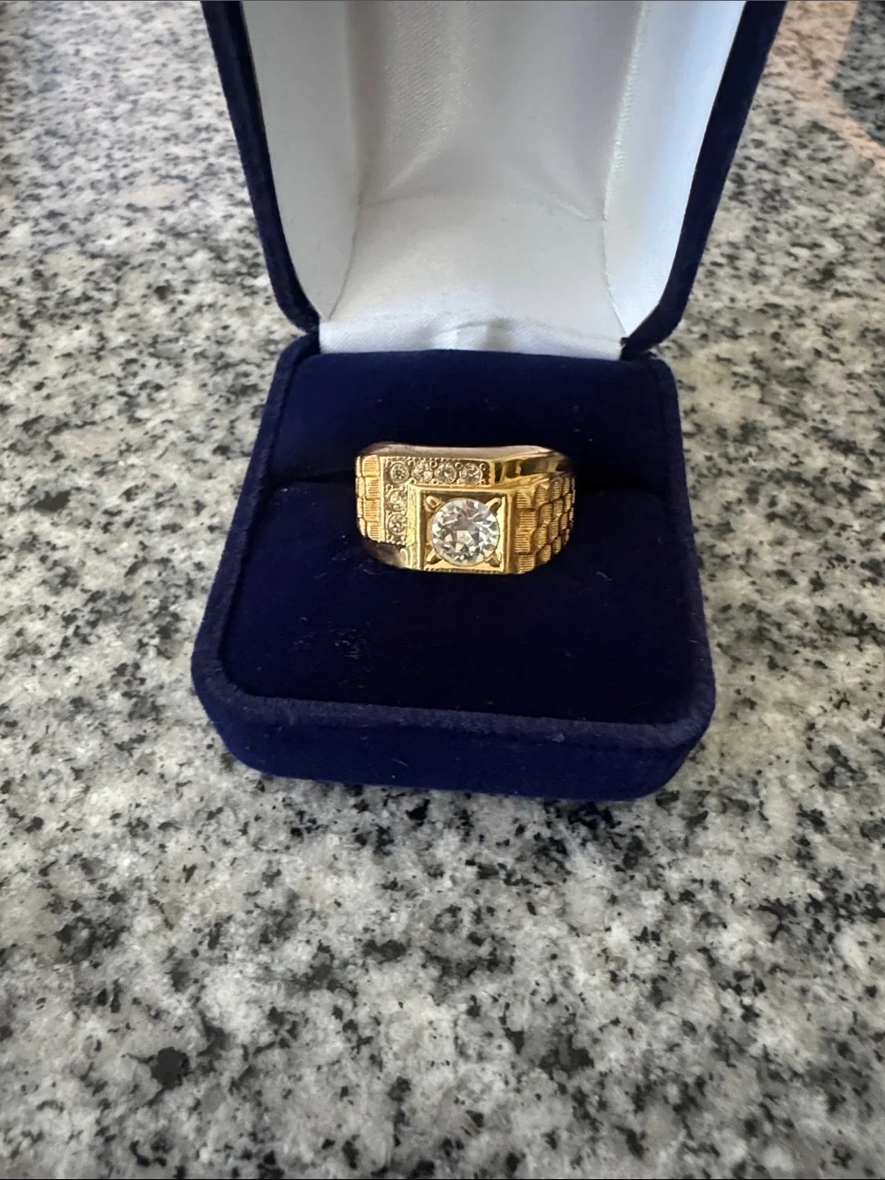 18K Heavy Gold Electroplated - Size 10 - NWT